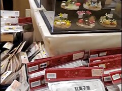 om001 Passionate Japanese Lesbians Share Hot Kisses and Titty Games