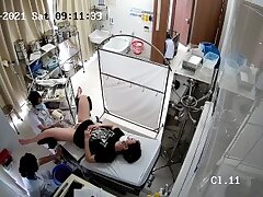 Real_hidden_camera_in_gynecological_cabinet_23 Passionate Night Brunette Asian Beauty Gets Smashed Hard in Bed