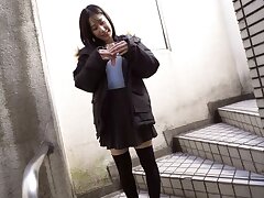 CEMD-570 Sizzling Flexi Babe Gets Upskirted Then Wildly Fucked Inside Her Tight Pussy