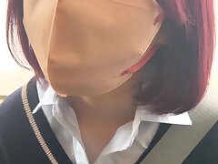 onasapo08 Japanese Beauty Brushes Pussy Sensually for Intense Pleasure