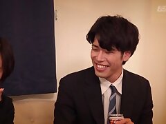 477GRMO-146 Japanese Teen Licks Sticky Sperm Clean Before Rough Oral Sex Play