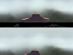 AVOPVR-009 Sizzling Night Hot Brunette's Dual Pleasure Adventure Unleashed