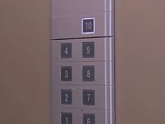 NSPS-902 Sensual Brunette in Seductive Outfit Teasing Pussy & Playfully Jerking Off