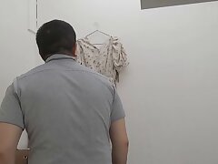 START-241-4K Seductive Japanese Maid Reveals Her Luscious Booty While Cleaning