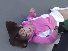 SPSC92_01 Teen's Secret Upskirt Thrills Public Place Bangin' Heat