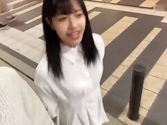 SorcESdL Seductive Japanese Beauty's Naughty Beach Blowjob Fantasy