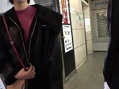 200GANA-2706 Seductive Petite Cutie Bends Over for Hot Doggy Style Action