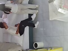 Student_couple_checked_into_the_room Sexy Pantyhose Wearing Babe Lures Him Into Hot Leggy Action