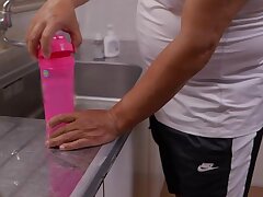 WAAA-120 Mako's Hot Busty Threesome Doggy Style Midnight Adventure