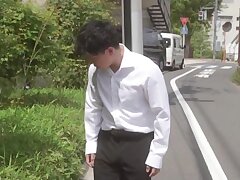 JUL-657 Hana Maesawa Seductively Teasing Through His Briefs Before Hot Sex