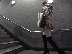 MORE220G Adorable Japanese Cutie Gets Passionately Fucked While Wearing Stockings