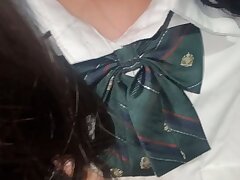 jkchan Wild Heat Man's Hard Cock Fills Furry Japanese Pussy Passionately